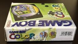 Nintendo Kiwi Game Boy Color Pokemon Crystal Édition Limitée Bundle - Nouvelle Batterie