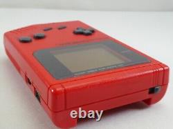 Nintendo Original Game Boy Rouge En Très Bon État Vintage Rétro Authentique
