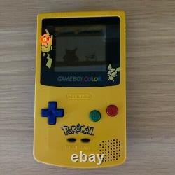 Nintendo Pikachu Jeu Garçon Couleur + Pokémon Rouge, Tous Original + Couverture De Batterie