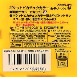 Nintendo Pocket Pikachu Color non ouvert avec guide de jeu Pokemon Podomètre Japon