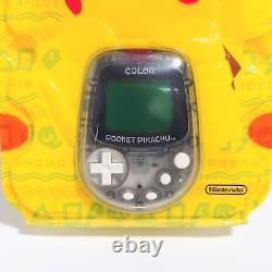 Nintendo Pocket Pikachu Color non ouvert avec guide de jeu Pokemon Podomètre Japon