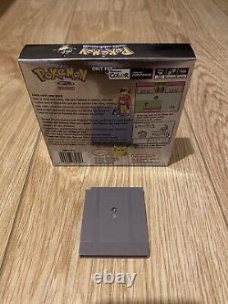 Nintendo Pokémon Argent (game Boy Color, 2001) Rare Pas De Manuel
