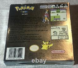 Nintendo Pokemon Gameboy Couleur Silver Version Box Livre Manuel + Inserts Pas De Jeu
