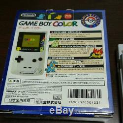 Nintendo Rare Pokemon Game Boy Color Argent De Japon