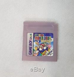 Nintendo Super Mario Bros Deluxe Générique Gameboy Gbc Color Game Panier U. K Post