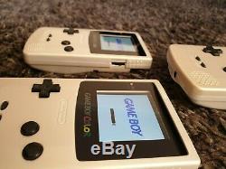 Nouveau Fullscreen Nintendo Game Boy Color 5 Niveau Véritable Ips Écran Rétro-éclairé Rétro-éclairage