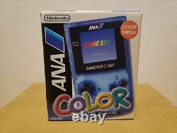 Nouveau Gameboy Color Ana Limited Edition Japon Grand Box + 2 Nouveaux Jeux Premium