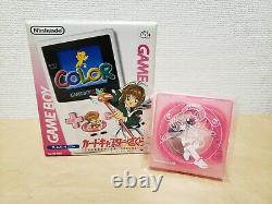 Nouveau Gameboy Color Cardcaptor Sakura Console Japon Collecteurs Point + Bonus