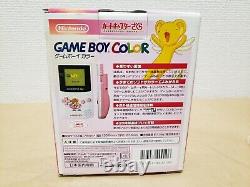 Nouveau Gameboy Color Cardcaptor Sakura Console Japon Collecteurs Point + Bonus