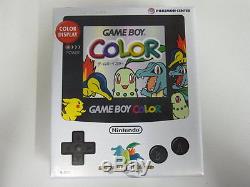 Nouveau Gameboy Color Pokemon Center Limited Console Japon Great Exterior Box