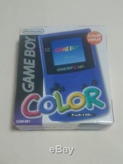 Nouveau Gameboy Color Purple Console Japan System Last One Ever-rare $ 10 Down