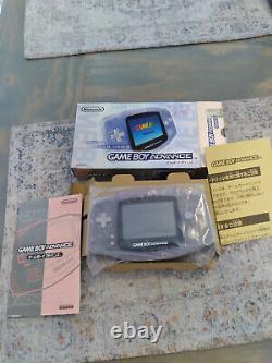 Nouveau Nintendo Game Boy Advance Console Japonaise Milky Blue Rare Version Us Vendeur
