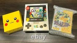Nouveau Nintendo Game Boy Advance Sp Pikachu & Color Console Boxed 3set F/s