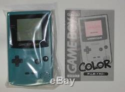 Nouveau Nintendo Game Boy Color Blue Edition Boxed Japan F / S