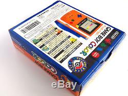 Nouveau Nintendo Game Boy Color Orange Console Japon Pokemon Centre Limited Modele