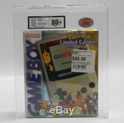 Nouveau Nintendo Game Boy Color Pokemon Édition Console Ntsc 2001 Ukg Graded 80 + Nm +