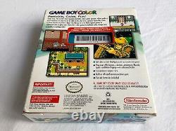 Nouveau Nintendo Game Boy Color Teal scellé NTSC USA inutilisé