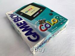 Nouveau Nintendo Game Boy Color Teal scellé NTSC USA inutilisé