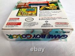 Nouveau Nintendo Game Boy Color Teal scellé NTSC USA inutilisé