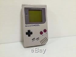 Nouveau Nintendo Original Game Boy Console De Couleur Grise Dmg001 Boxed Setedh