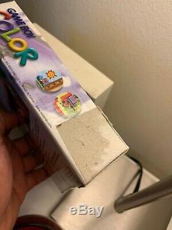 Nouveau Système De Poche Nintendo Game Boy Color Atomic Pourpre