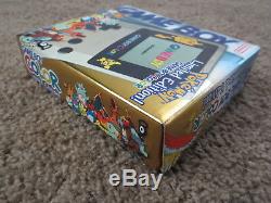 Nouveau Système De Poche Nintendo Game Boy Color Pokemon Limited Edition Or