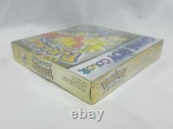 Nouveau (avec Usure) Pokemon Gold Nintendo Gameboy Color Game Sealed Authentic Us Ntsc