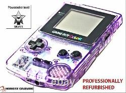 Nouvel Écran - Atomic Grape Purple Nintendo Game Boy Color Cgb-001