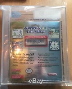 Nouvelle Usine Scellée Nintendo Gameboy Color 2001 Pokemon Ltd Edition! Ukg 85