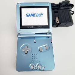 Ntsc USA Pearl Blue Nintendo Jeu Garçon Advance Sp 101 180 Jour Garantie Gameboy
