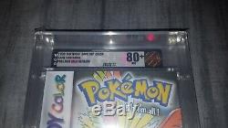Or Pokemon Version Game Boy Color New Sealed Graded Vga 80+ Argent Non Wata