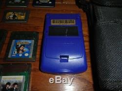 Original Nintendo Game Boy Color Console Portable Avec 24 Jeux Gba Aussi Et Extras