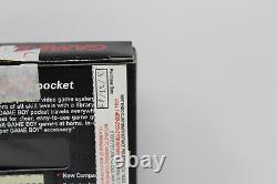 Original Nintendo Game Boy Pocket Console Red Color Box & Instructions Seulement