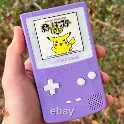 Personnalisé Construit Pour Commander Gameboy Moted Color-ips Screen+custom Shell And Buttons