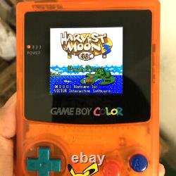 Pikaqiu Edition Retrofit High Light Backlit Jeu Boy Couleur Gbc Console