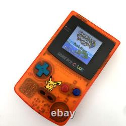 Pikaqiu Edition Retrofit High Light Backlit Jeu Boy Couleur Gbc Console