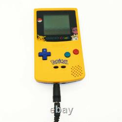 Pokemen Edition Rechargeable Nintendo Game Boy Console De Couleur Avec Carte Et Chargeur