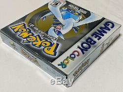 Pokemon Argent Complet En Boîte Minty Nintendo Game Boy Color Gba Sp Authentique