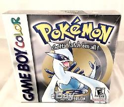 Pokemon Argent Nintendo Game Boy Couleur Jeu Garçon Gbc Newithsealed, H-seam