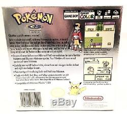 Pokemon Argent Nintendo Game Boy Couleur Jeu Garçon Gbc Newithsealed, H-seam