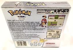 Pokemon Argent Nintendo Game Boy Couleur Jeu Garçon Gbc Newithsealed, H-seam