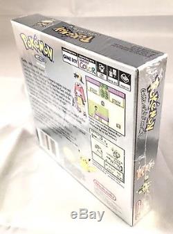 Pokemon Argent Nintendo Game Boy Couleur Jeu Garçon Gbc Newithsealed, H-seam