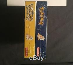 Pokemon Bleu & Jaune Gameboy Couleur Scellé