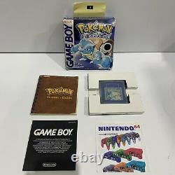 Pokemon Bleu Version Nintendo Jeuboy Complet +insert +manuel Couleur Couleur Oz4