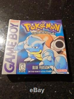 Pokemon Blue Gameboy Color Nouveau Sealed Nintendo 1998