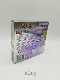 Pokemon Cristal Version Gameboy 2001 Un Scellés Rare Couleur Cib Cas Pal Européenne