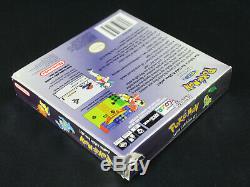 Pokemon Cristal Version Nintendo Game Boy Color Gbc Cib Withmanual Complet, Box +