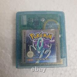 Pokémon Cristal pour le jeu Gameboy Color, Édition Limitée Rare