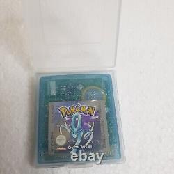 Pokémon Cristal pour le jeu Gameboy Color, Édition Limitée Rare