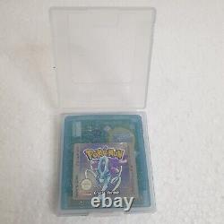 Pokémon Cristal pour le jeu Gameboy Color, Édition Limitée Rare